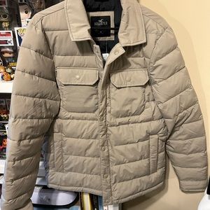 Hollister men’s Medium quilted jacket